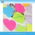 wholesale customized sticky butterfly shape note pad